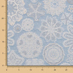 Wandteppich Jacquard Mandala Blau Denim - Ribes y Casals
