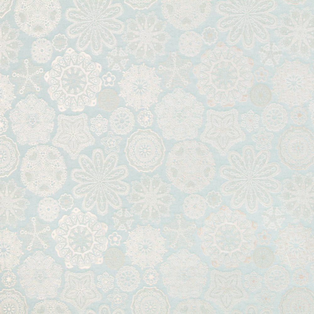 Jacquard-Wandteppich Mandala Mintgrün - Ribes y Casals