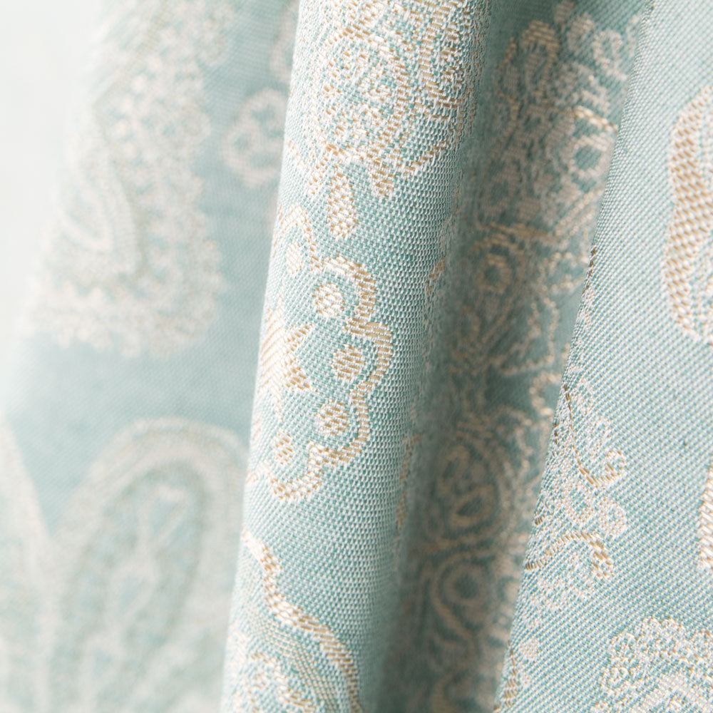 Jacquard-Wandteppich Mandala Mintgrün - Ribes y Casals