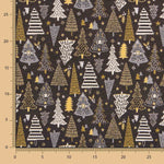 Jacquard Wandteppich Weihnachten Schwarz - Ribes y Casals