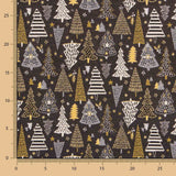 Jacquard Wandteppich Weihnachten Schwarz - Ribes y Casals