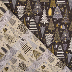 Jacquard Wandteppich Weihnachten Schwarz - Ribes y Casals