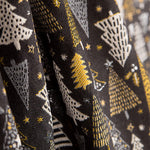 Jacquard Wandteppich Weihnachten Schwarz - Ribes y Casals