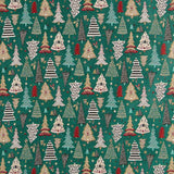 Wandteppich Jacquard Weihnachten Grün - Ribes y Casals