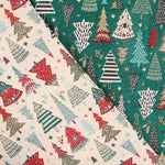 Wandteppich Jacquard Weihnachten Grün - Ribes y Casals