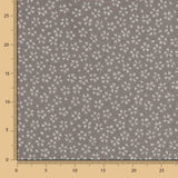 Jacquard-Wandteppich Blütenblätter Grau - Ribes y Casals