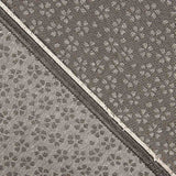 Jacquard-Wandteppich Blütenblätter Grau - Ribes y Casals