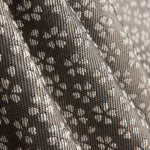 Jacquard-Wandteppich Blütenblätter Grau - Ribes y Casals