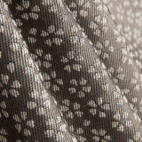 Jacquard-Wandteppich Blütenblätter Grau - Ribes y Casals