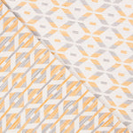Ethnischer ockerfarbener Jacquard-Wandteppich - Ribes y Casals