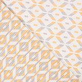 Ethnischer ockerfarbener Jacquard-Wandteppich - Ribes y Casals
