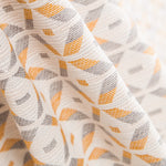 Ethnischer ockerfarbener Jacquard-Wandteppich - Ribes y Casals