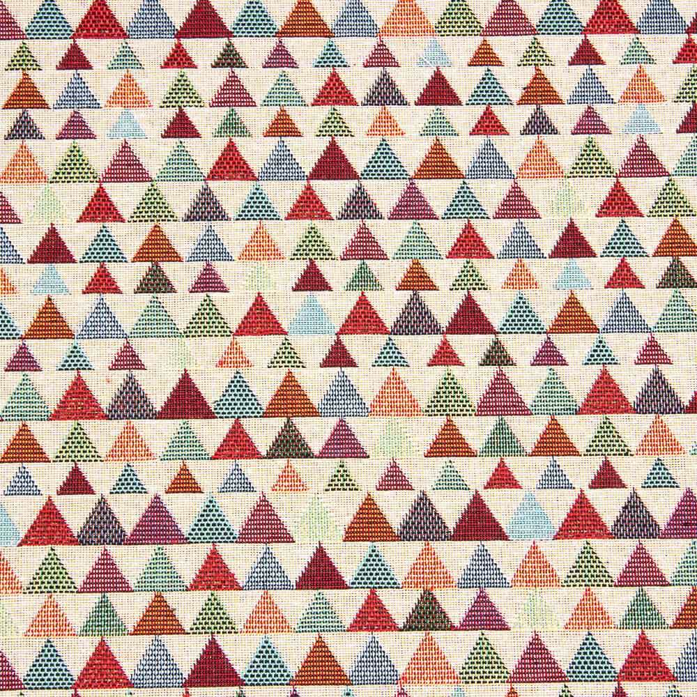 Multicolour Triangles Jacquard Wandteppich Multicolour Triangles - Ribes y Casals