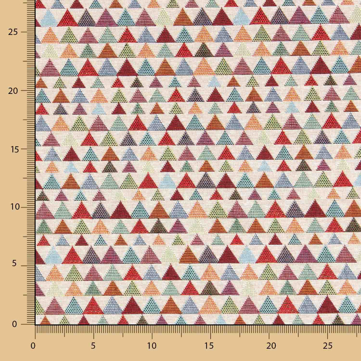 Multicolour Triangles Jacquard Wandteppich Multicolour Triangles - Ribes y Casals