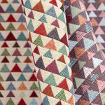 Multicolour Triangles Jacquard Wandteppich Multicolour Triangles - Ribes y Casals