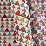 Multicolour Triangles Jacquard Wandteppich Multicolour Triangles - Ribes y Casals