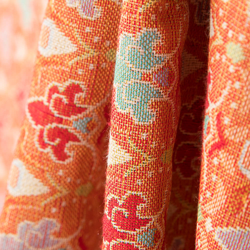 Jacquard-Gobelin-Medaillen Orange - Ribes y Casals