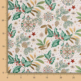 Lurex-Weihnachtskranz Wandteppich - Ribes y Casals