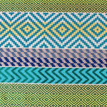 Grüner Jacquard-Bayadera-Polsterbezug - Ribes y Casals