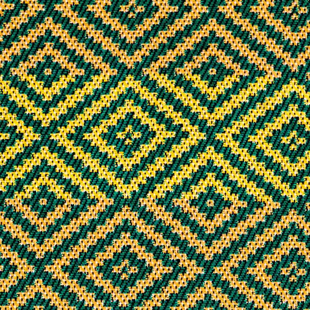 Grüner Jacquard-Bayadera-Polsterbezug - Ribes y Casals