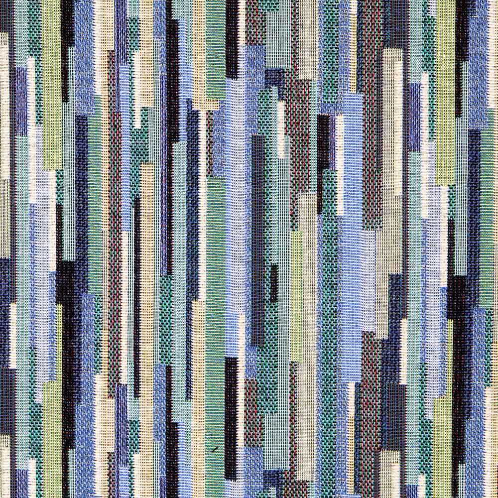 Polstermöbel Jacquard Blocks Blau - Ribes y Casals