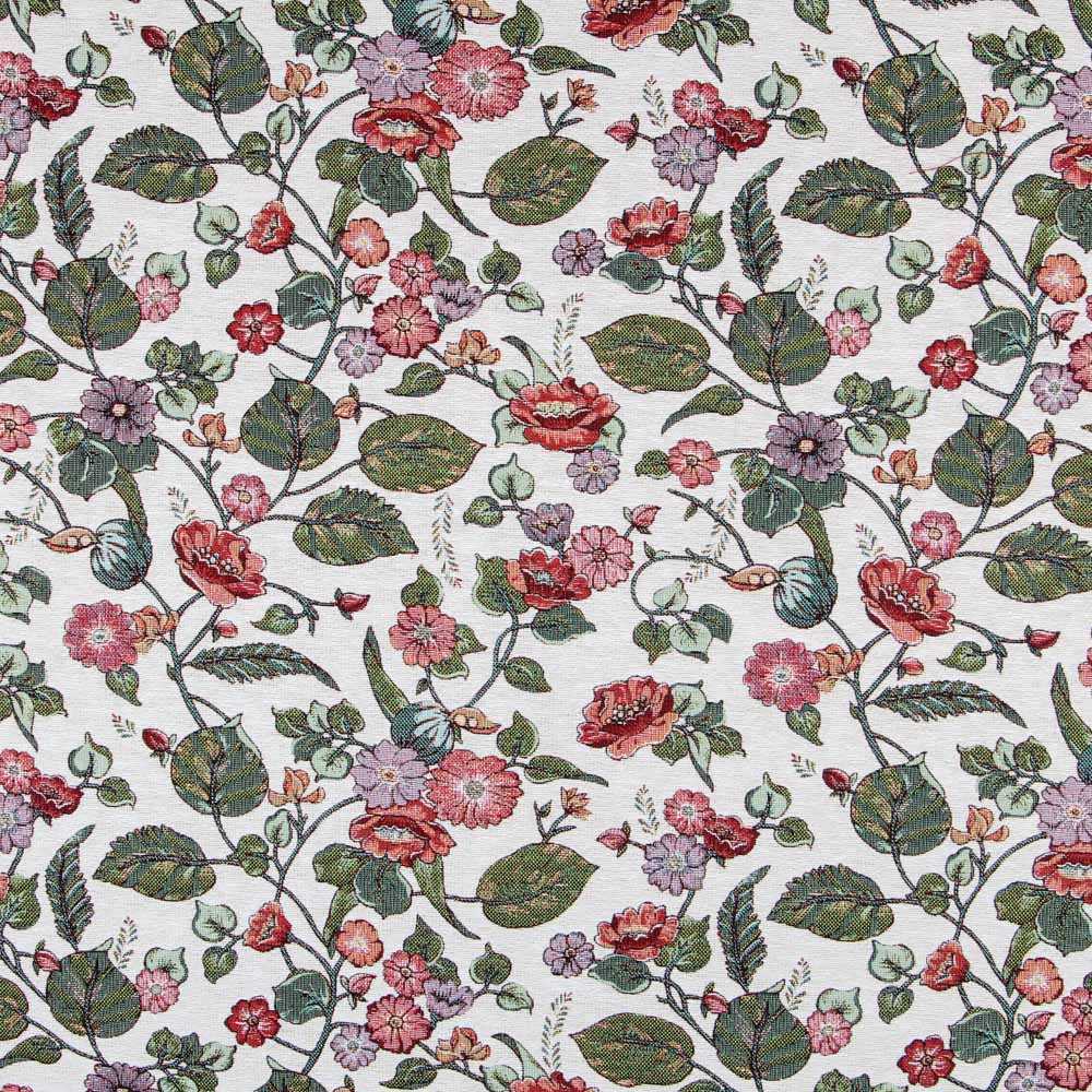 Jacquard-Wandteppich Botanic Ecru - Ribes y Casals
