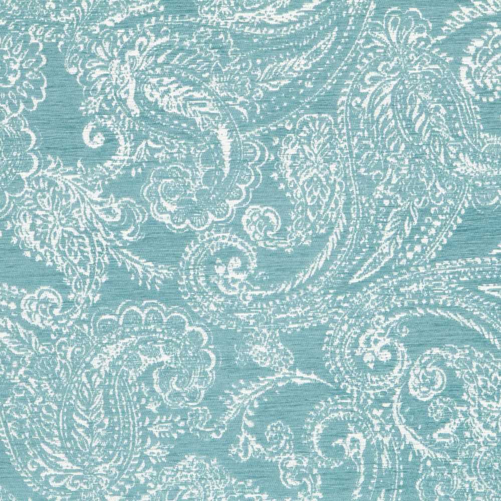 Polsterung Jacquard Kaschmir Türkis - Ribes y Casals