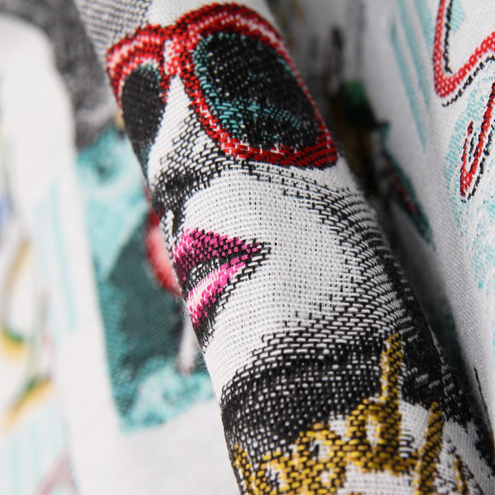California Jacquard-Polsterung Ecru - Ribes y Casals