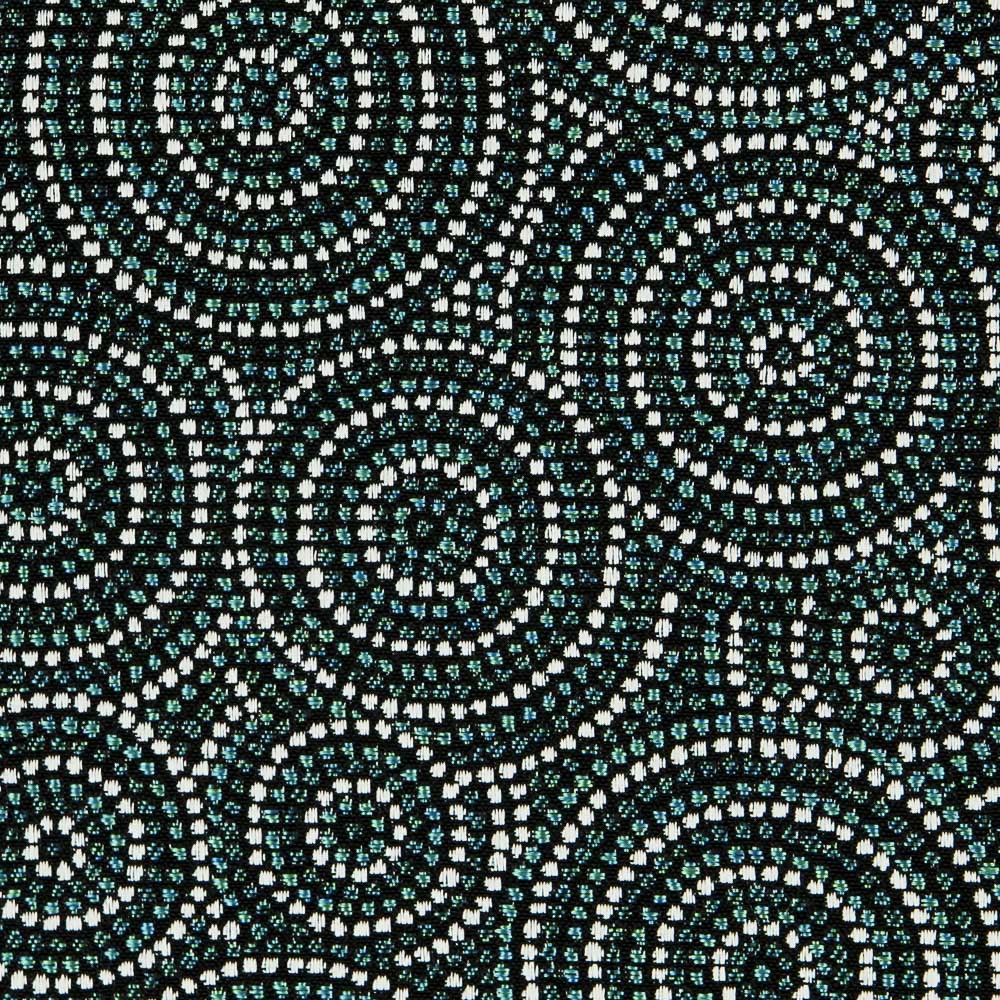Grüner kreisförmiger Jacquard-Wandteppich - Ribes y Casals