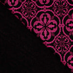 Fuchsia Blumen-Jacquard-Polstermöbel - Ribes y Casals