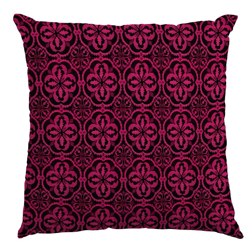 Fuchsia Blumen-Jacquard-Polstermöbel - Ribes y Casals
