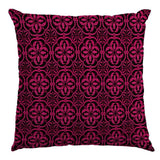 Fuchsia Blumen-Jacquard-Polstermöbel - Ribes y Casals