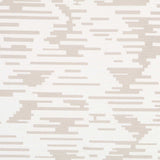 Geometrischer beigefarbener Jacquard-Bezug - Ribes y Casals