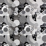 Polstermöbel Jacquard Japan Schwarz - Ribes y Casals