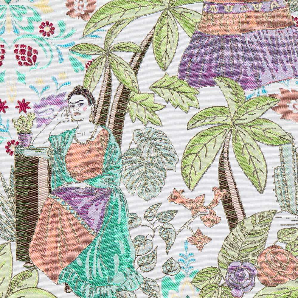 Jacquard-Wandteppich Dschungel Frida Kalho - Ribes y Casals