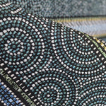Jacquard-Wandteppich Rundstrick Grün - Ribes y Casals