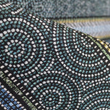 Jacquard-Wandteppich Rundstrick Grün - Ribes y Casals