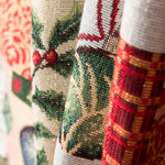 Lurex-Deko-Weihnachtsteppich - Ribes y Casals