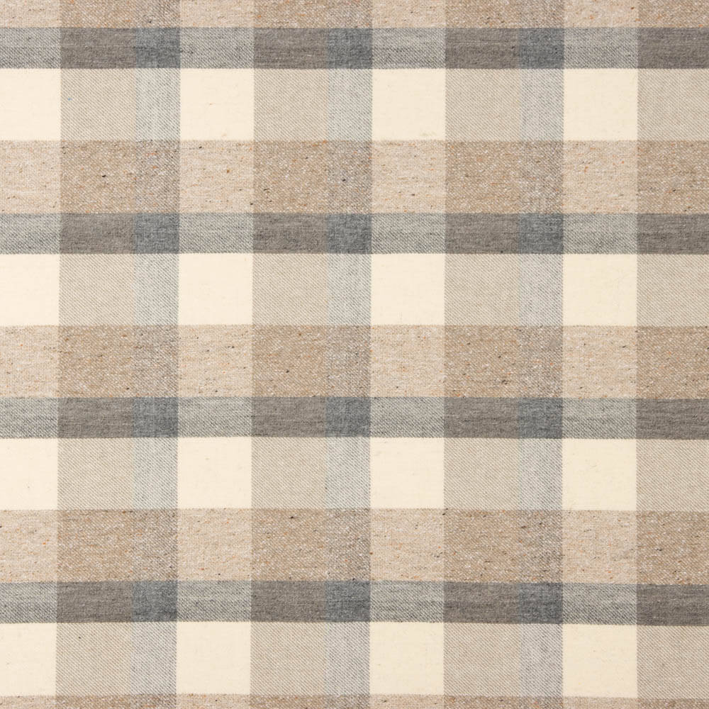 Beige karierter Flanell - Ribes y Casals