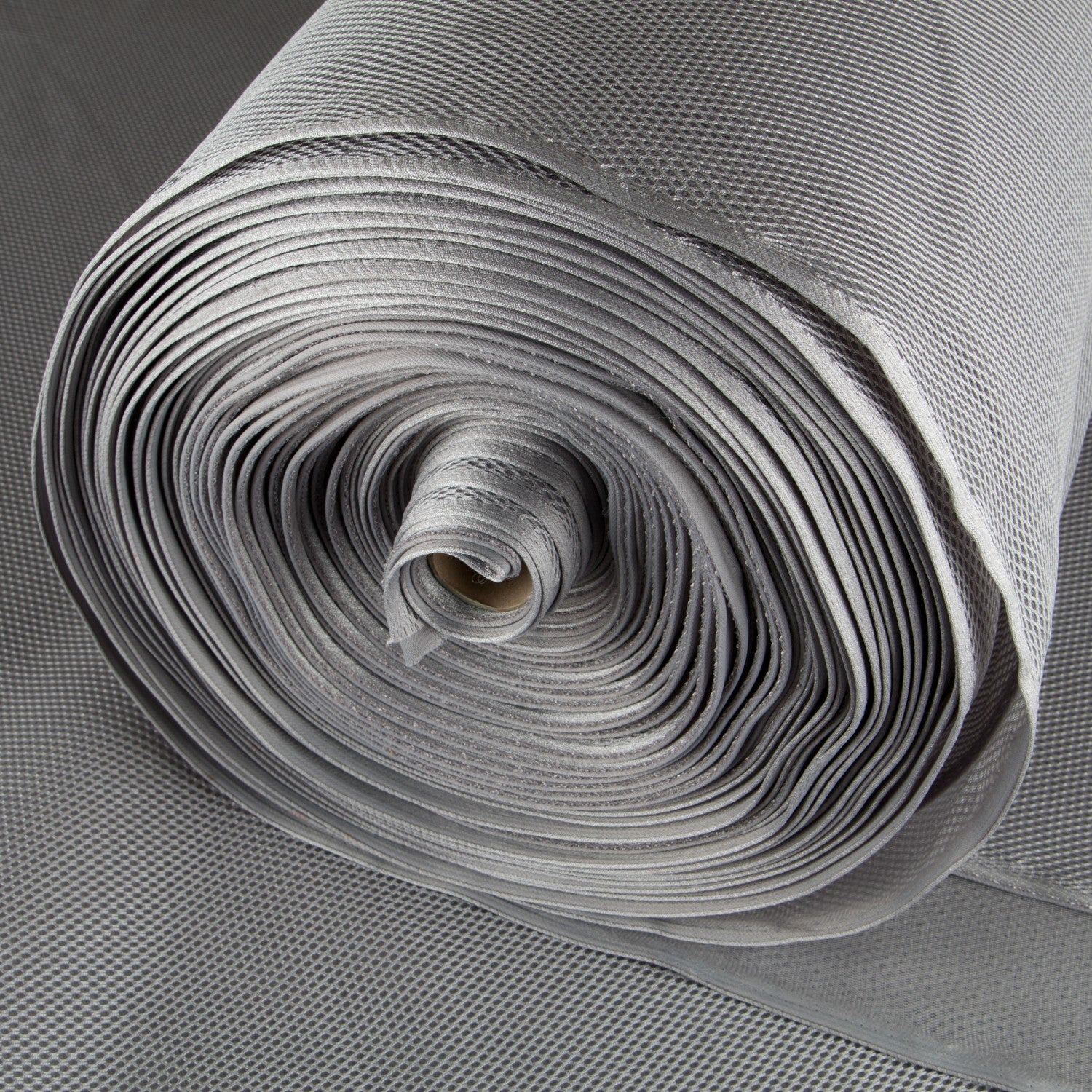 Grauer 3D-Stoff - Ribes y Casals