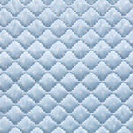 Plastifizierter gesteppter Stoff Polka Dots Hellblau - Ribes y Casals