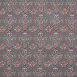 Bedruckter Baumwollstoff Blumen Grau - Ribes y Casals