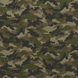 Militärischer bedruckter Baumwollstoff Beige - Ribes y Casals
