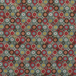 Bedruckter Baumwollstoff Mosaik Mehrfarbig Kariert Baumwolle Stoff - Ribes y Casals