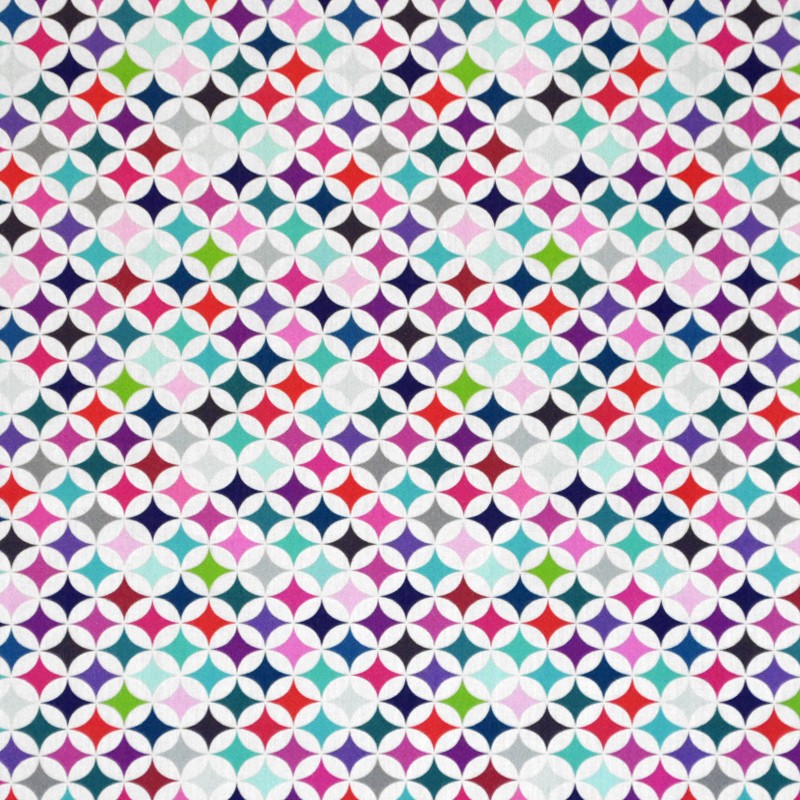 Psychedelic Star Baumwoll-Popeline - Ribes y Casals