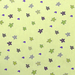 Kinder Baumwollstoff Blumen Blassgelb - Ribes y Casals