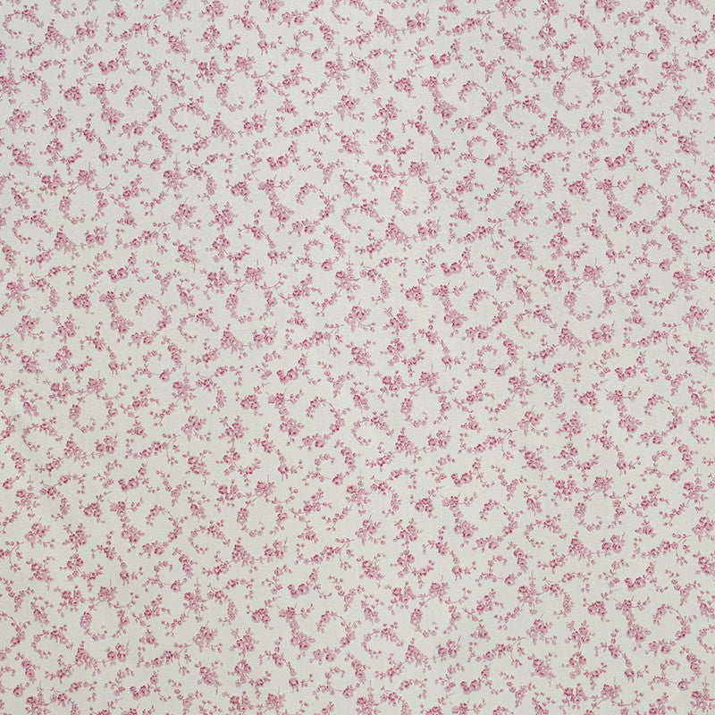 Floraler Stoff aus Bio-Baumwolle in Fuchsia - Ribes y Casals
