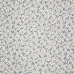 Bio-Baumwolle Floral Grau Grünlich Grau Stoff - Ribes y Casals