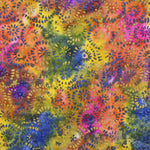 Baumwolle Tie Dye Stoff Gelb - Ribes y Casals