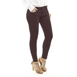 Wildleder-Elasthan-Gewebe Choco Brown - Ribes y Casals